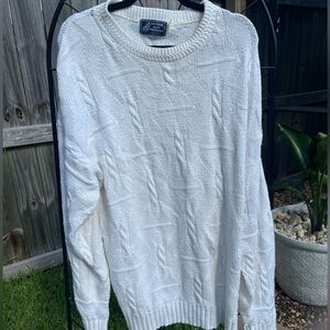 Vintage cable knit oversize sweater